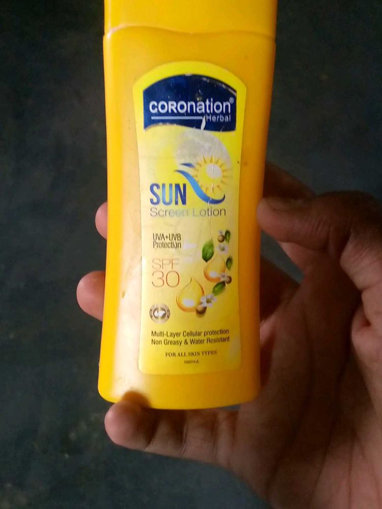 Coronation Sunscreen Lotion