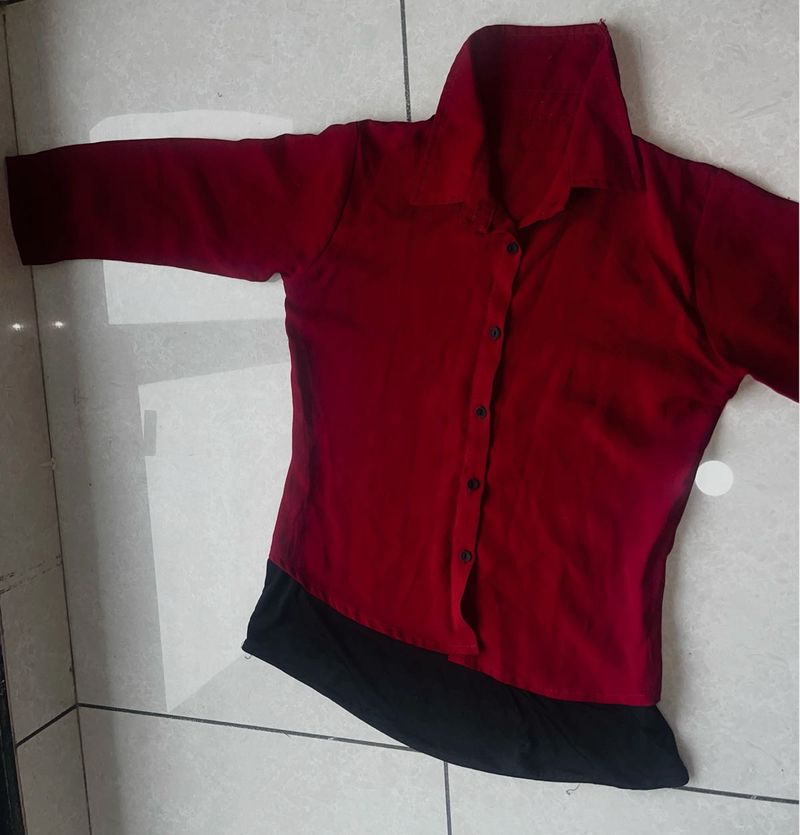 Casual And Professional Shirt With Joint Tshirt
