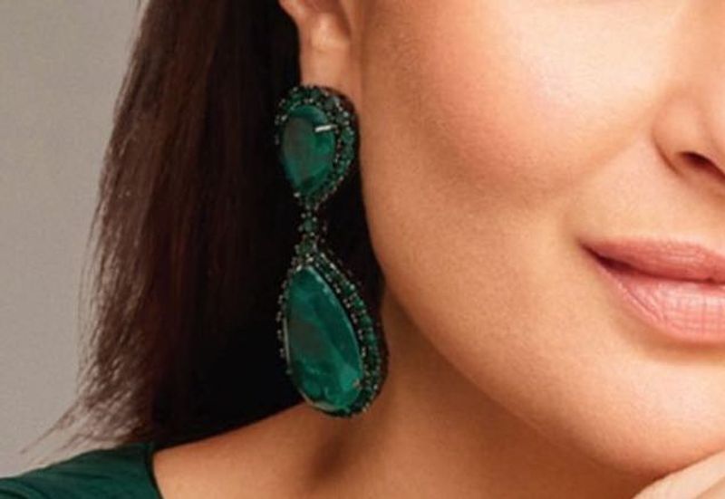 Emerald Drop Earrings