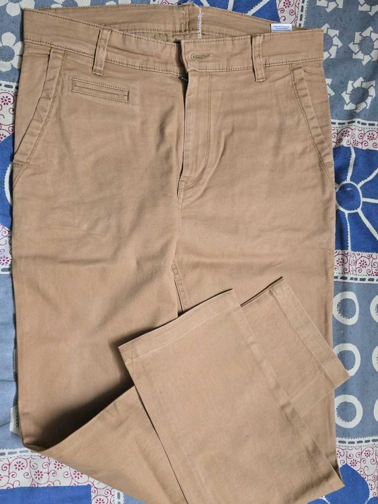 Khaki Casual Pants