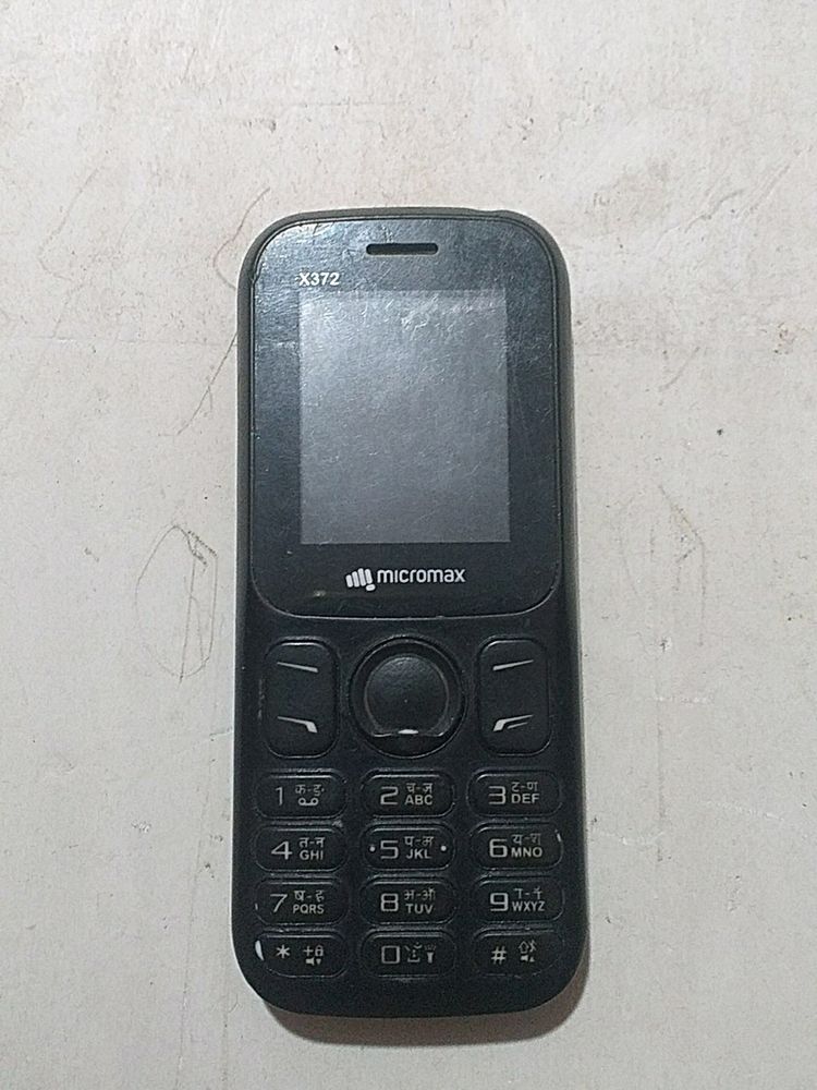 Micromax X372  Working Mobile Only Battery Problem