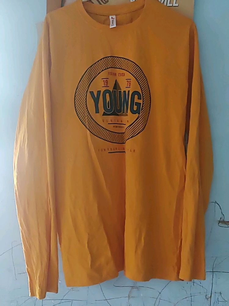 Mustard Yellow Tshirt