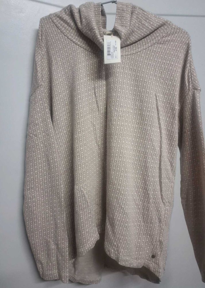 Funnel Neck Top