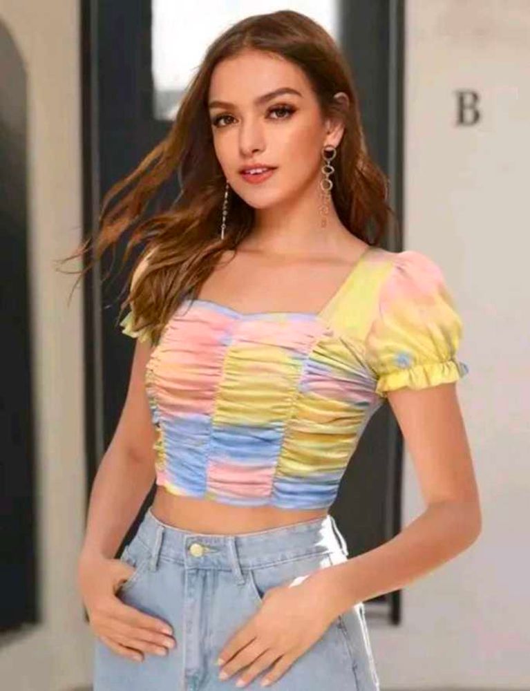 Multicolour Designer Top