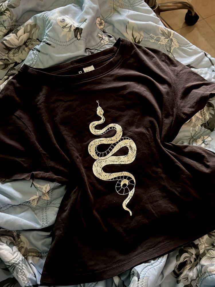 Snake Print T-Shirt