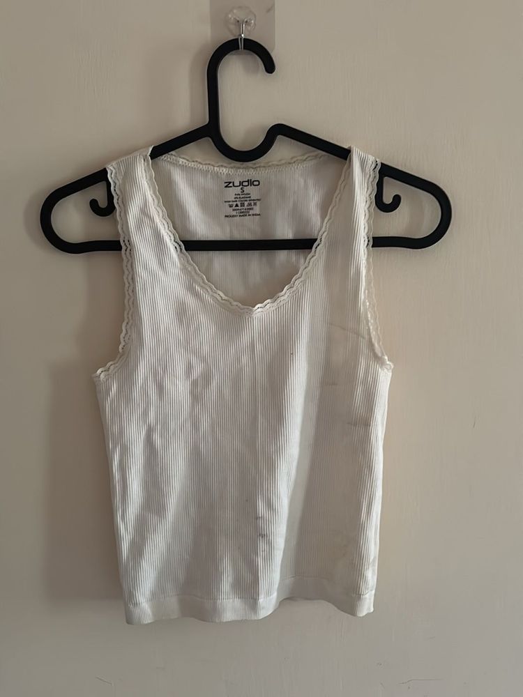 Tank Top With Lace
