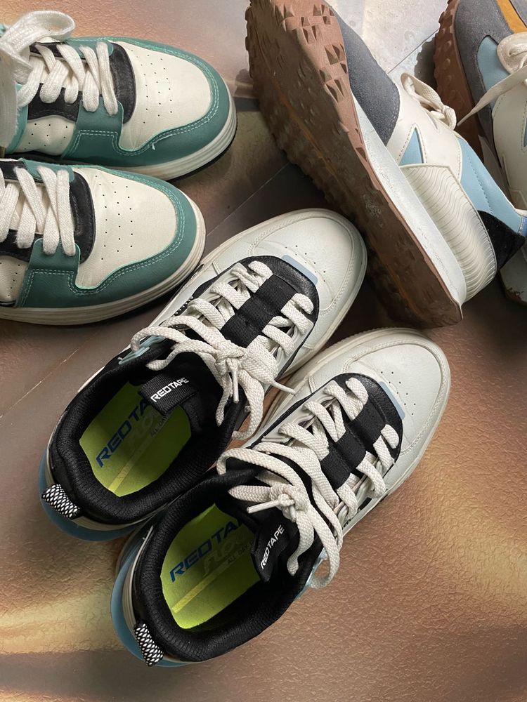 3 Sneaker Variety Pack(New balance, Zudio and redt