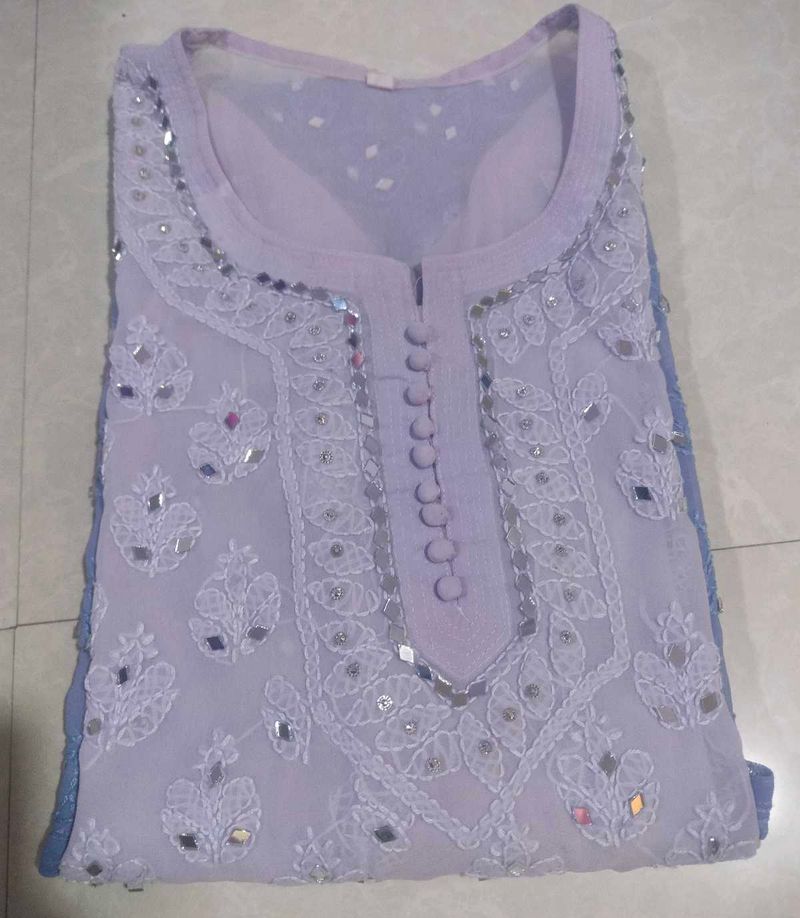 Mirror Work Kurti