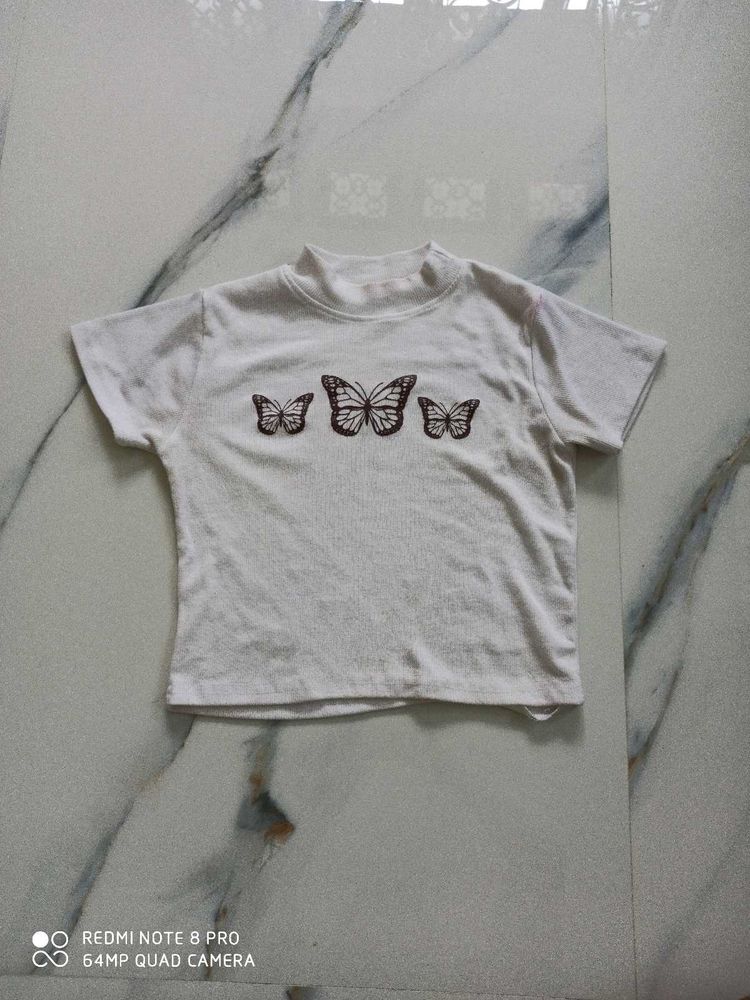 Butterfly Crop Top