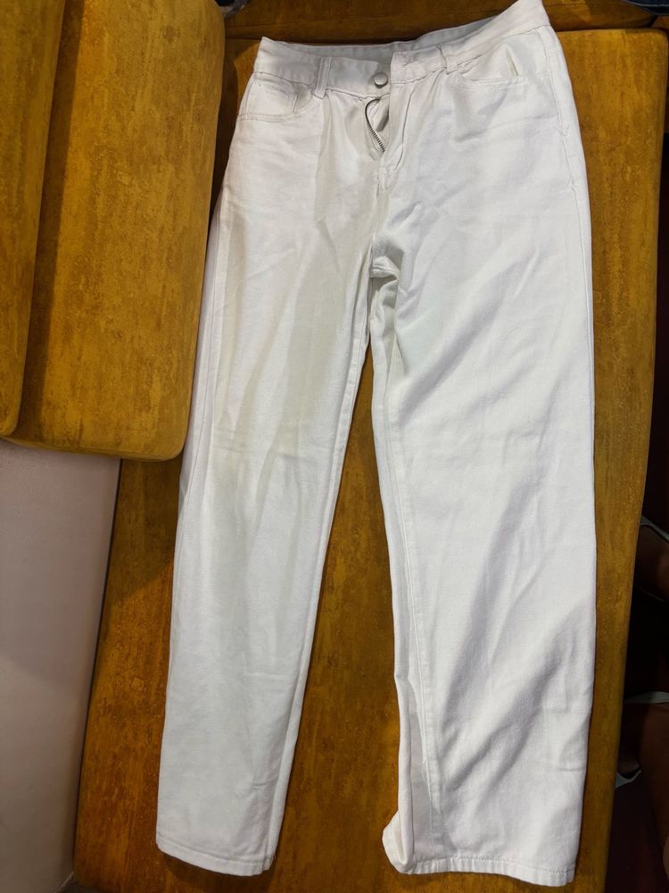Women White Flared Jeans