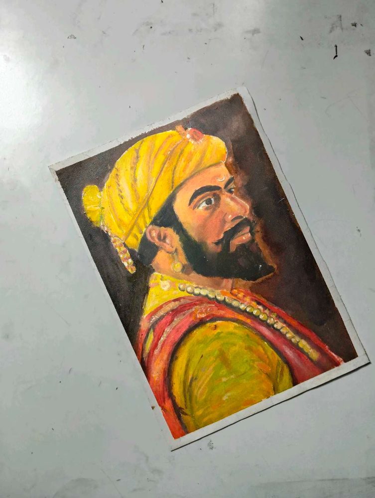 Chhatrapati Shivaji Maharaj // Oil Painting