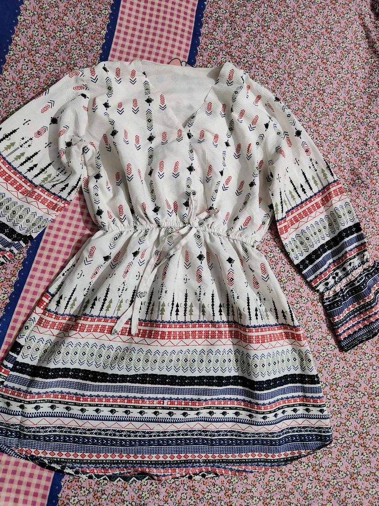 Boho Print Top