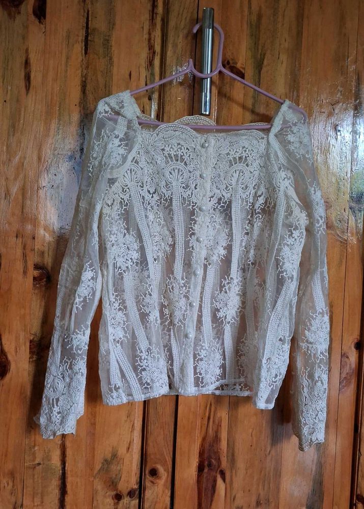 Vintage Lace Blouse