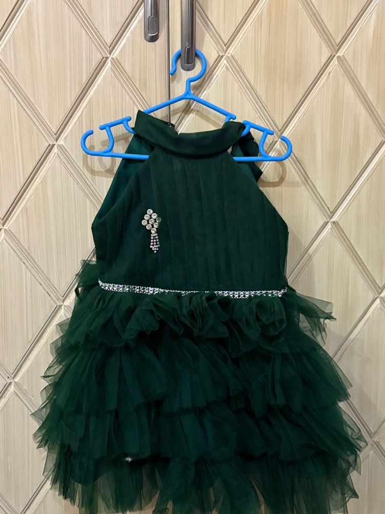 Cute Green Party Dress