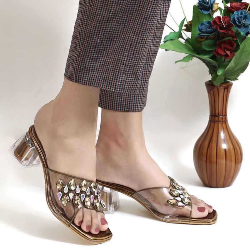 New Elegant Transparent Heels