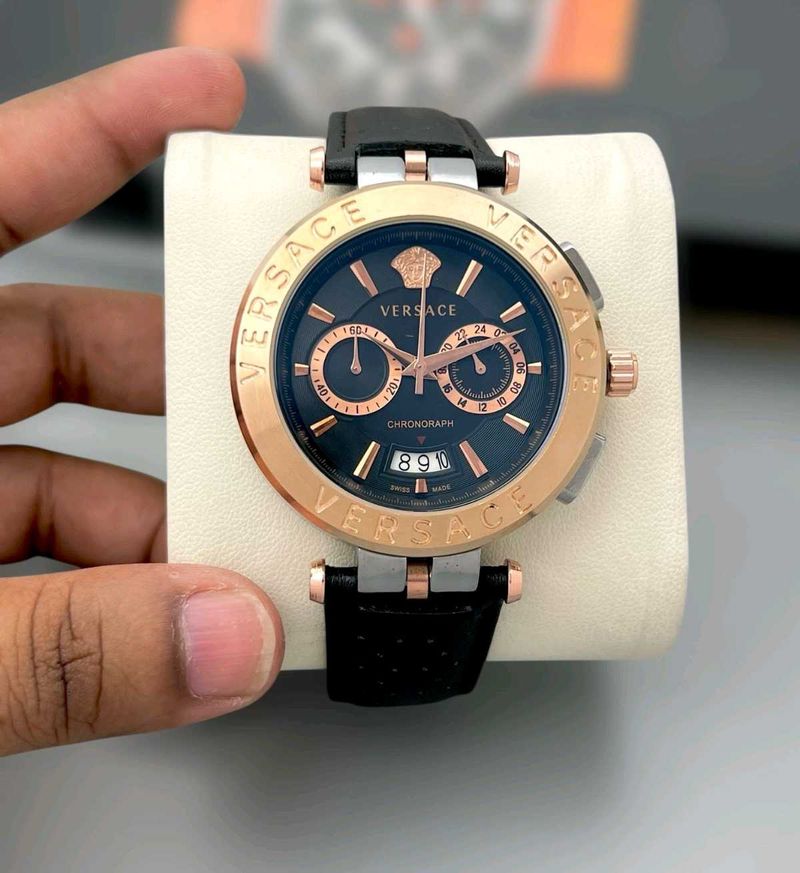VERSACE MENS PREMIUM QUALITY CHRONOGRAPH WATCH