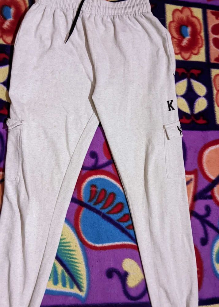 Off White Joggers Calvin Klein