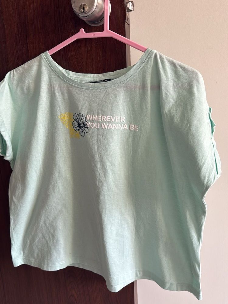 Cute Graphic Tee, oversized