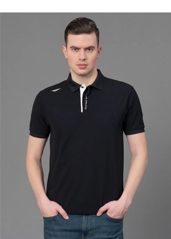 Redtape Athletic Black Polo