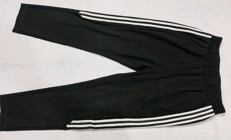 Side Lines Design Black Trousers