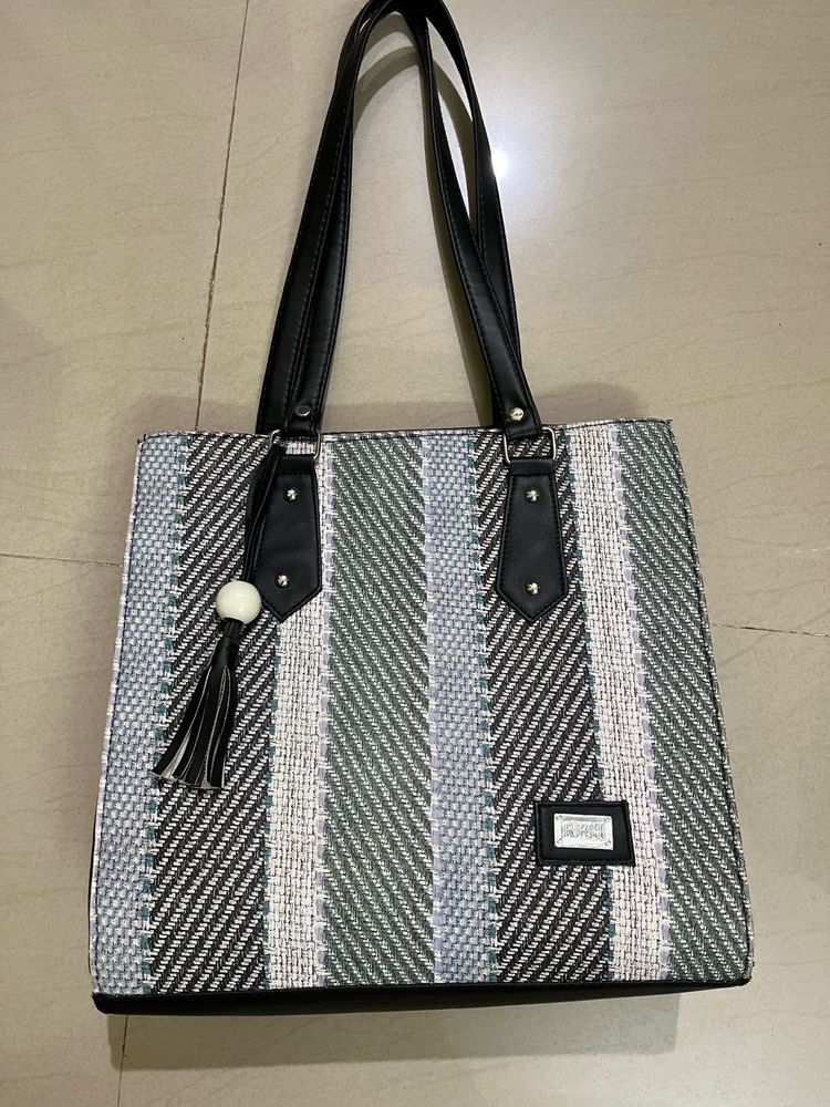 Striped Handbag