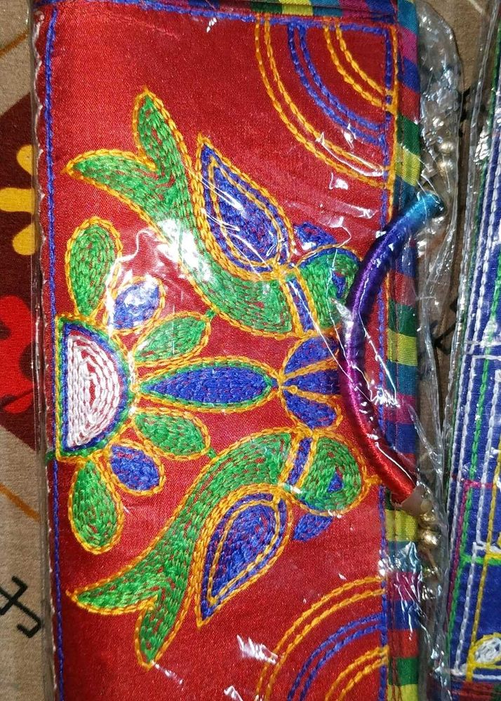 Traditional Embroidery Hand Purse