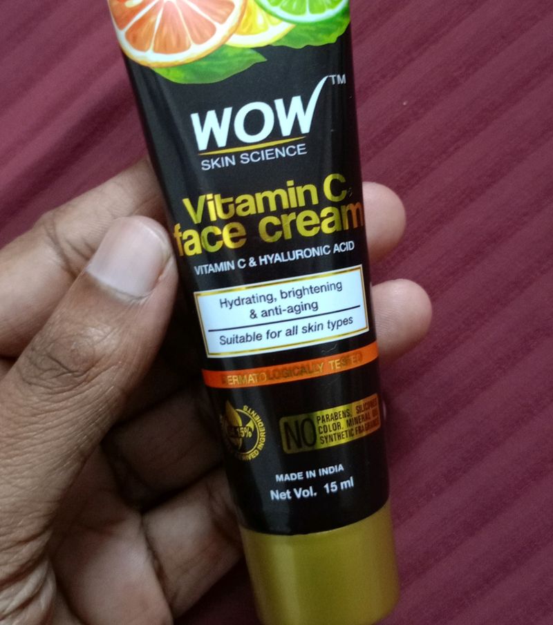 Wow Skin Science Vitamin C Face cream