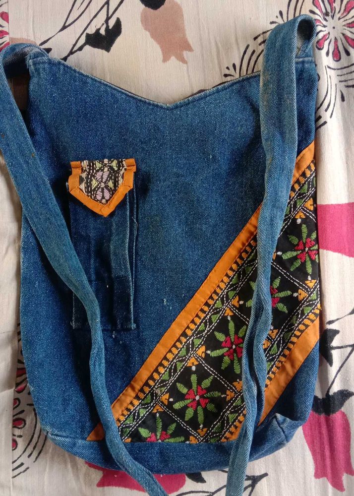 Women&#39;s Denim Side Bag 🛍️