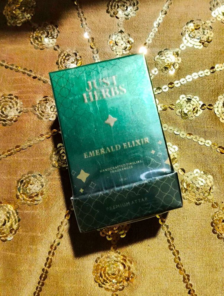 Just Herbs Emerald Elixir Premium Attar