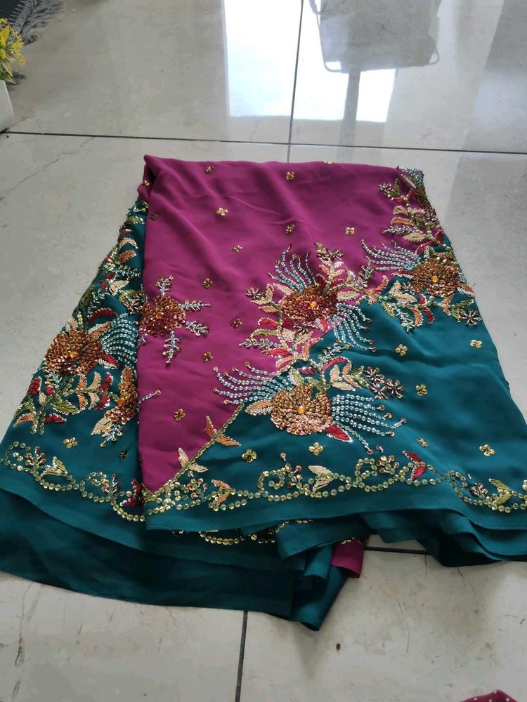Party Wear Saree Just Used Once