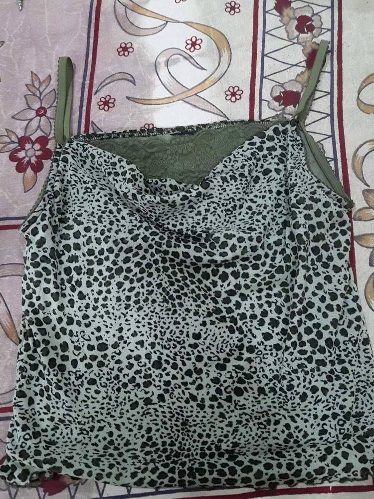 Animal Print Top