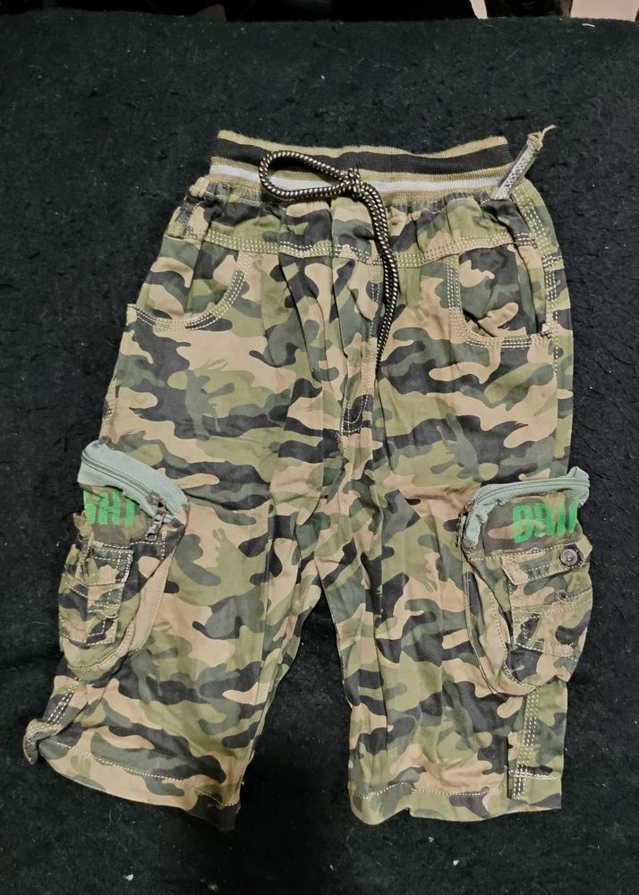 Camouflage Cargo Shorts