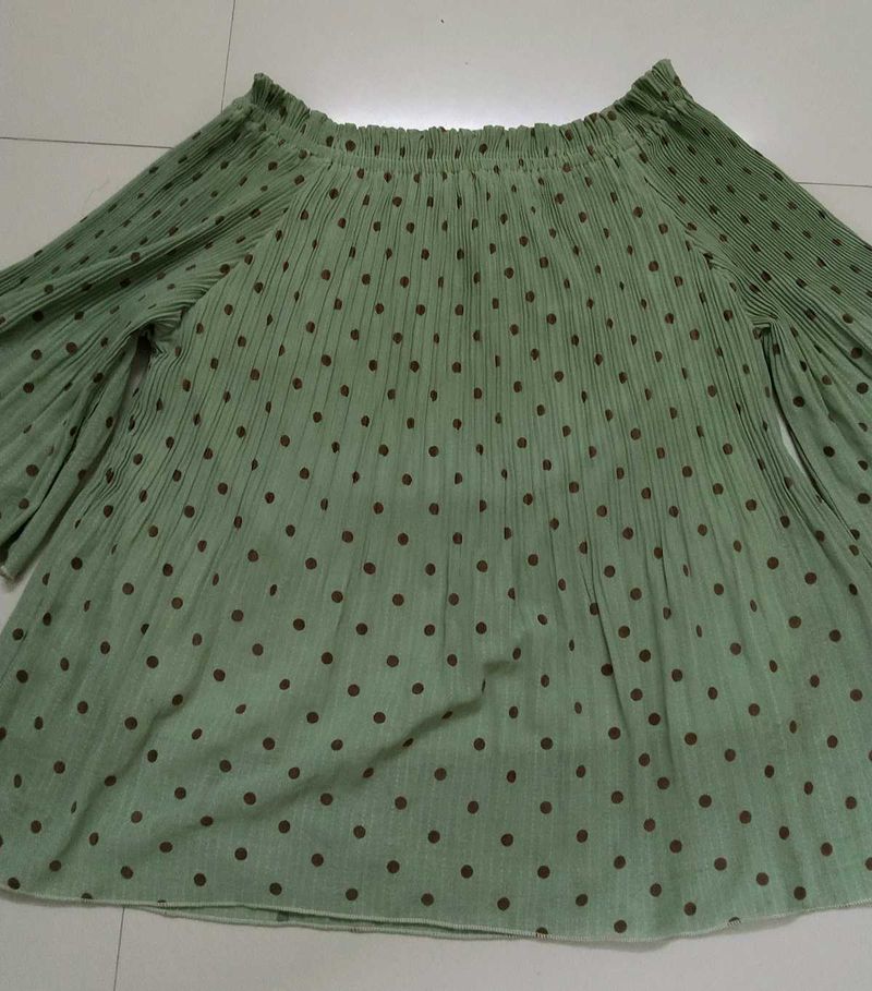 Olive Green Classy Top