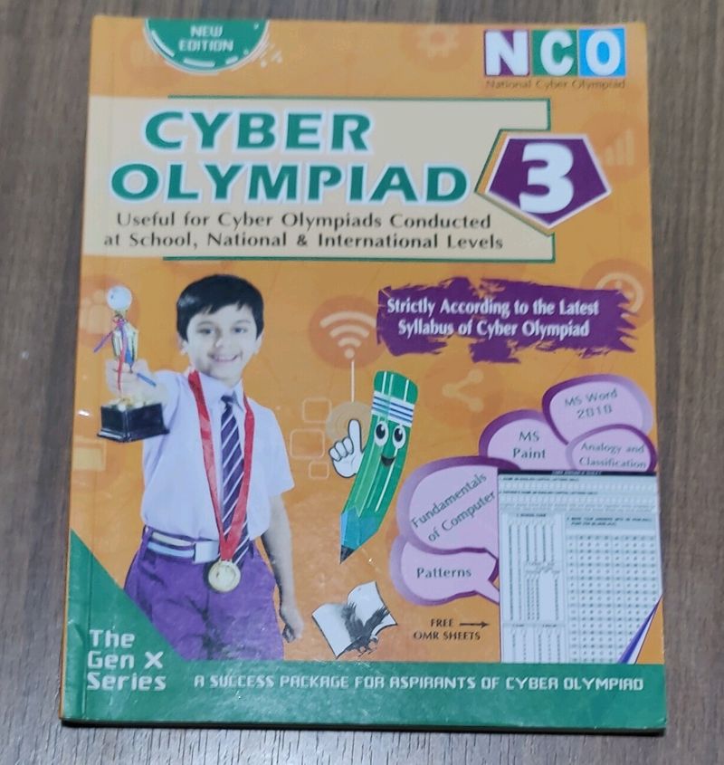 Cyber Olympiad Book - NCO For Grade 3