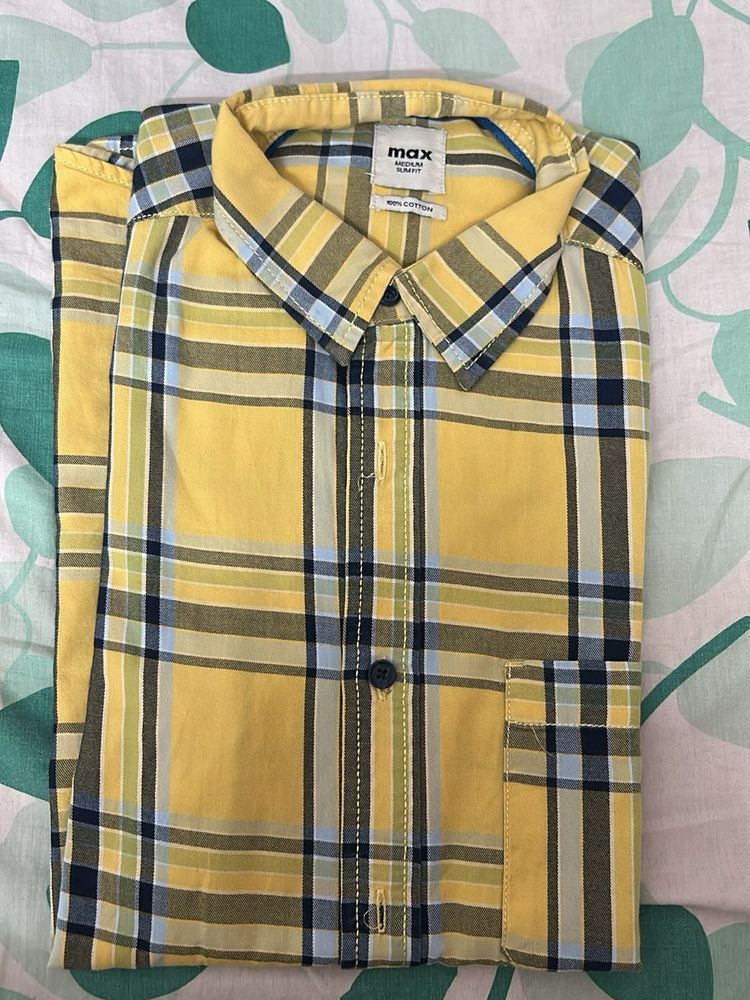 Plaid Casual Shirt