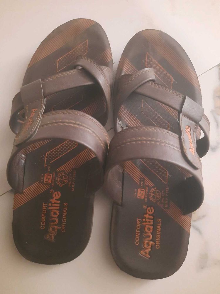 Aqualite Brown Comfort Sandals