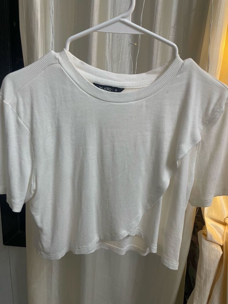 Ribbed kint top