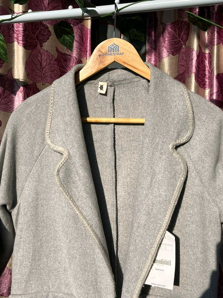 Grey Casual Coat