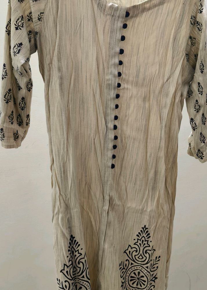 Off White Kurta