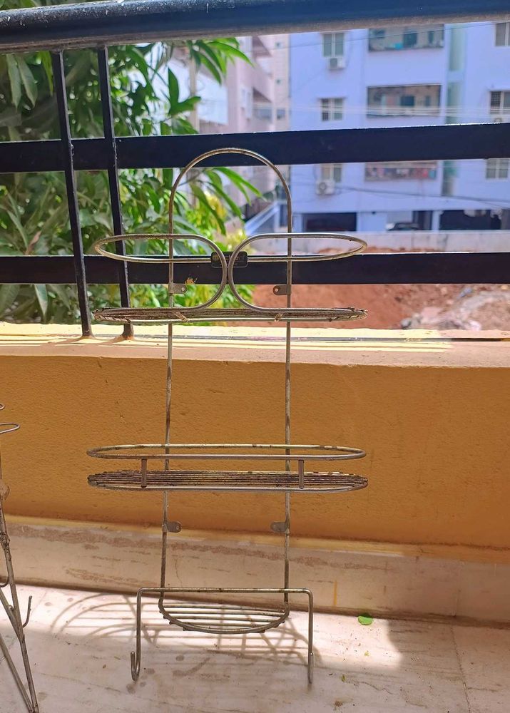 Metal Bathroom And Kitchen Shelf