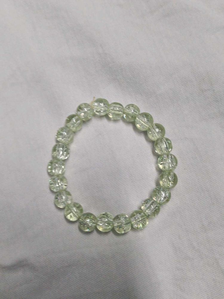 Green Beaded Bracelet