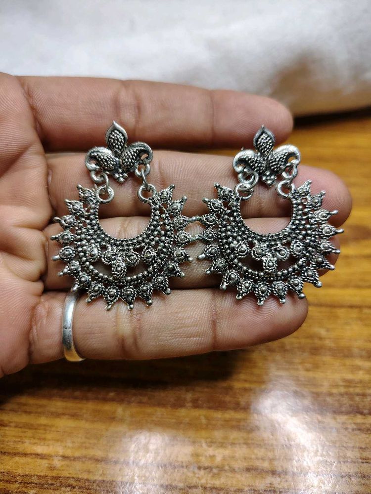 Oxidised Earrings
