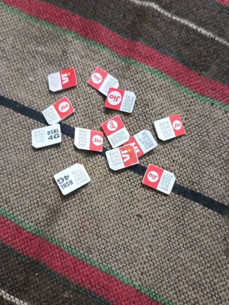 Mixed SIM Card Lot