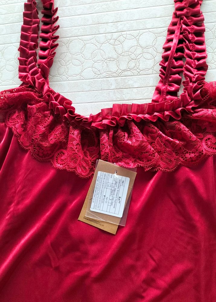 Nightwear Women Free Size ..Maroon Colour