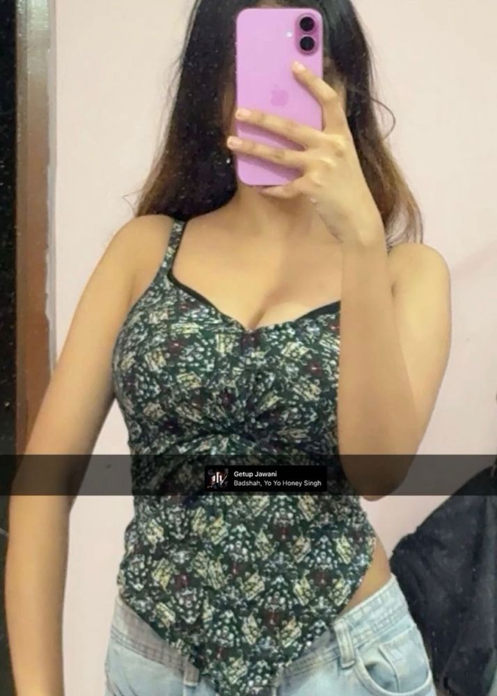 Floral Print Tank Top