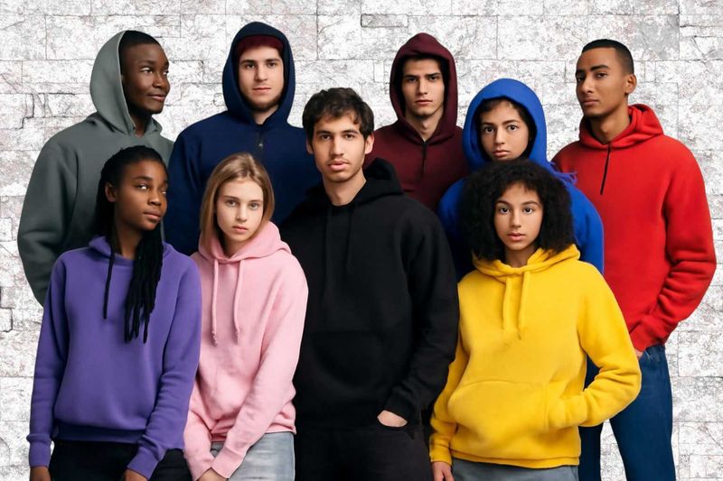 Colorful Hoodies - Assorted Colors