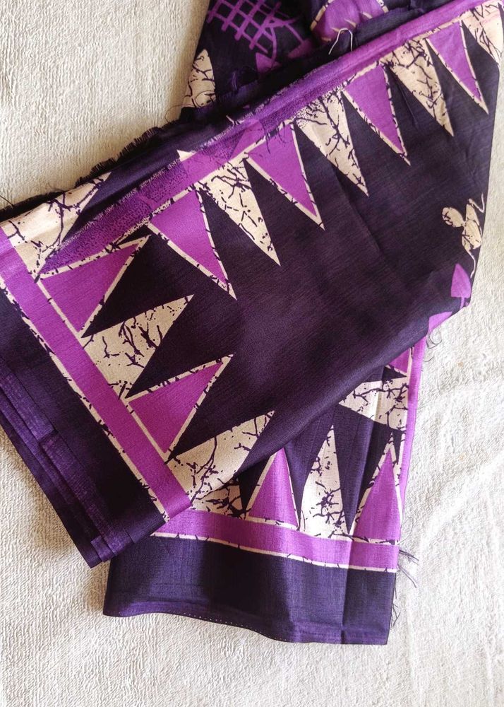 Ethnic Motifs Pure Silk Saree