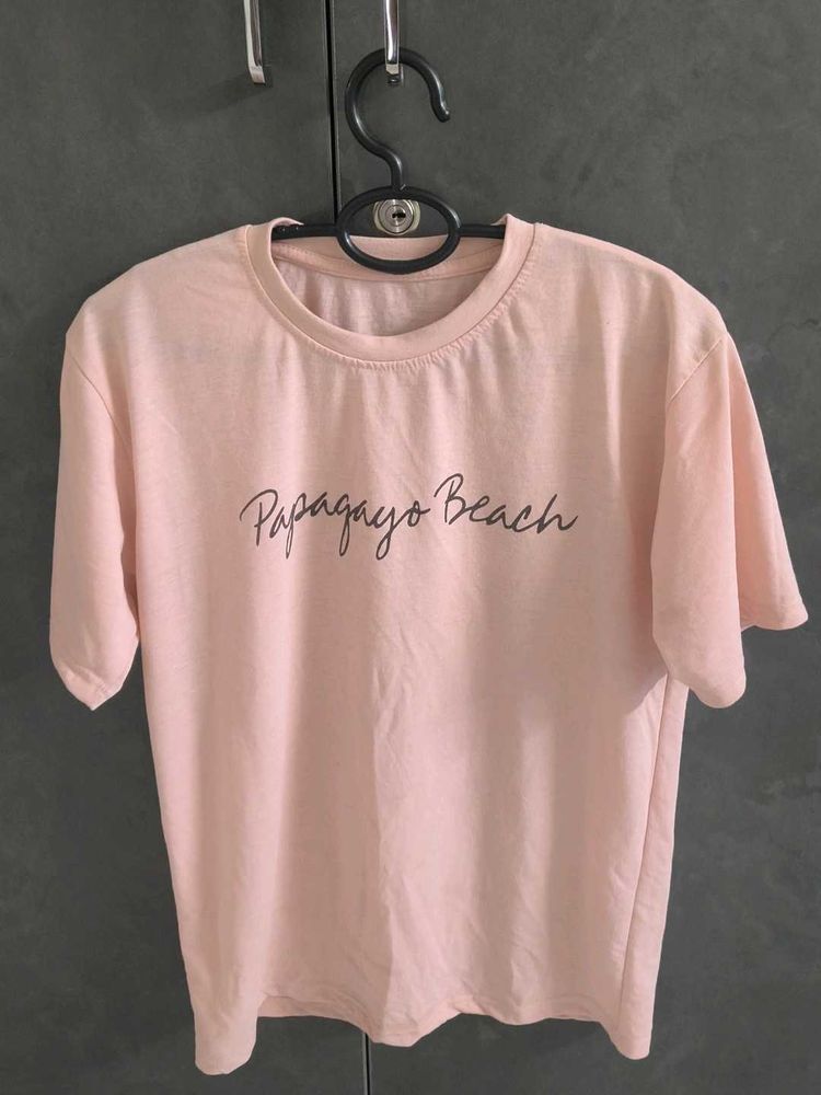 Pink Papagayo Beach Tee