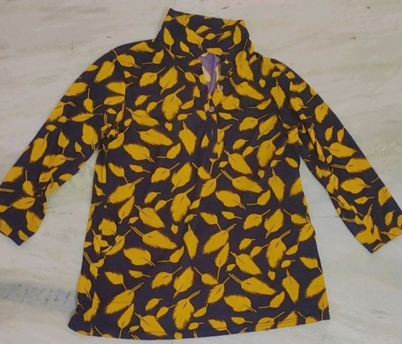 Multi Printed Shirt For Girl Or Woman 32 Bust
