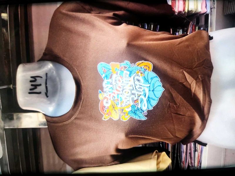 Brown Graphic Tee